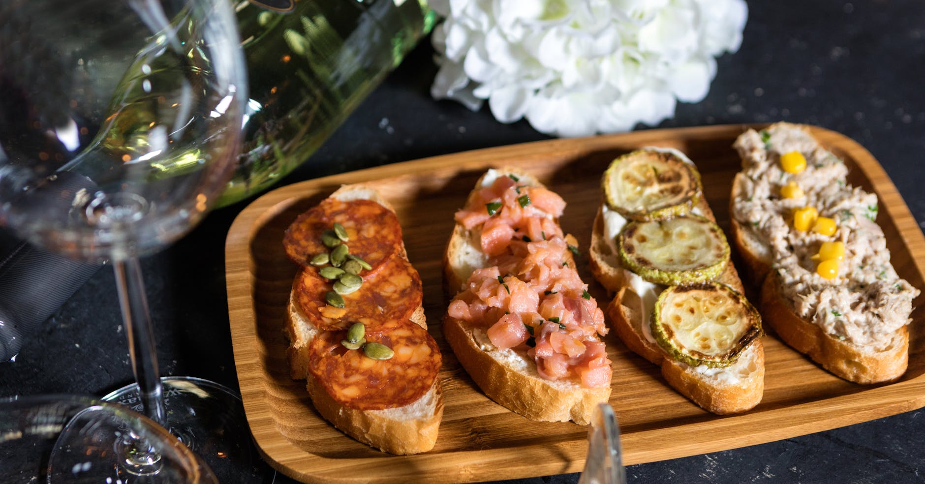 Baked Caprese Crostini Recipe