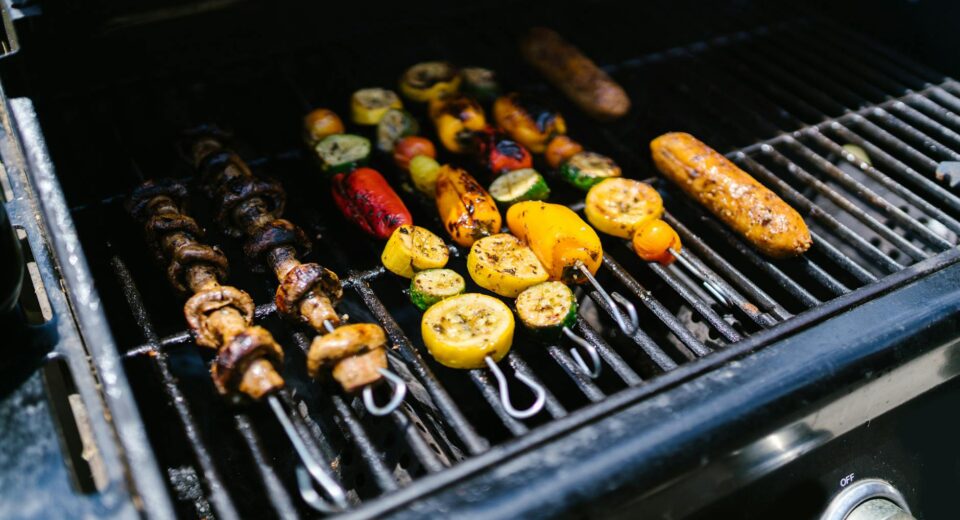 Grilled Stuffed Portobello Mushroom Caps Recipe